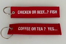 Keyring, lanyard, remove before flight, airline, Lufthansa, Condor