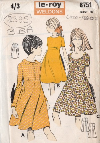 1960s vintage sewing pattern - 1960s,