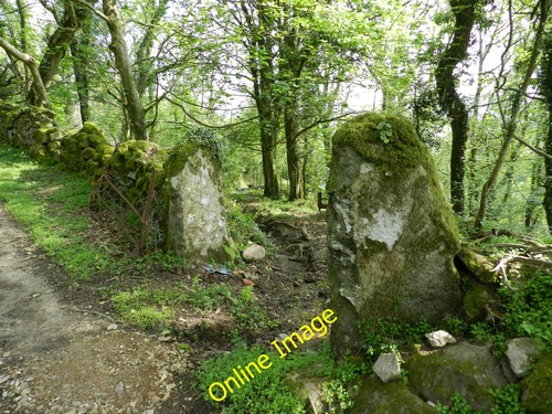 Photo 6x4 old stone - 6x4, gate