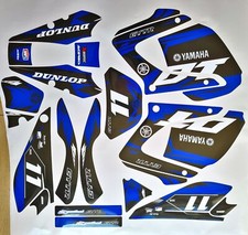 Yamaha DT 125 03-06 DE06 R X Blue Edition Decor Decal Kit Sticker Fairing