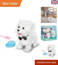 Interactive Walking Westie Dog