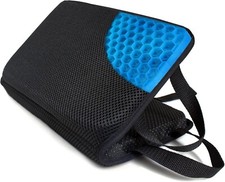 Portable Travel Seat Cushion for  Airplane, Cooling Seat Cushion Sciatica Relief