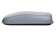 Halfords 420 grey roof box 420 litres with key - Used once!