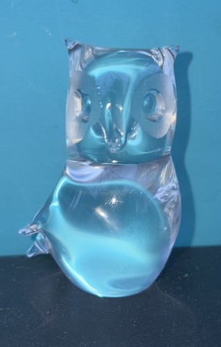 Vtg langham glass owl - vtg,