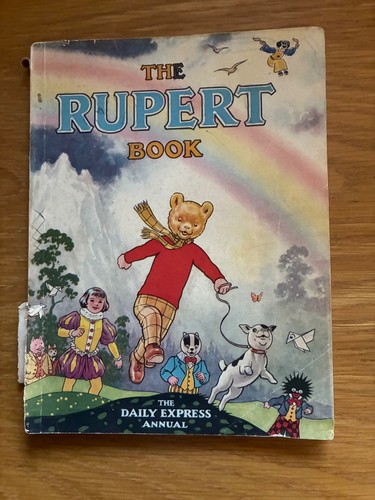Vintage rupert bear book - vintage,