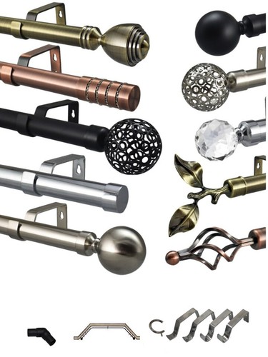 28mm bay window curtain pole - bay,