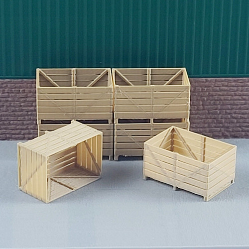 Farm wooden crates for veg - wooden,