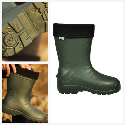 Green wellies wellington boots - green,