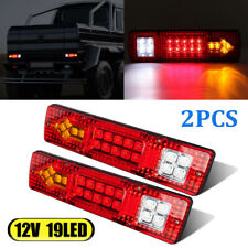 2PCS LED Waterproof Tail Light Kit For RV Camper Trailer Truck Rear Turn Signal