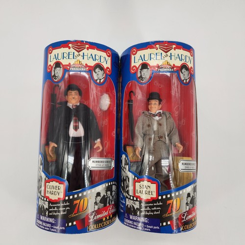 Vtg laurel hardy 70th - laurel, &