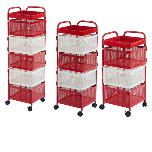 Storage rack trolley fruit - trolley,