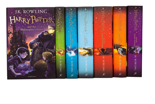 Harry potter book set - by, j