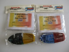 Amazing Pop-Pop Tin Boats x 2