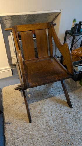 Antique solid oak glastonbury - oak,