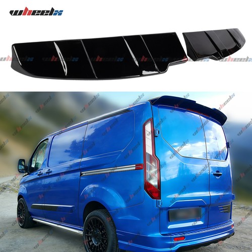 Rear roof spoiler - rear,