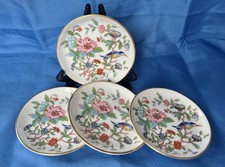 Aynsley Fine Bone China 4 x Trinkets Coasters Saucers / Pembroke pattern / VGC