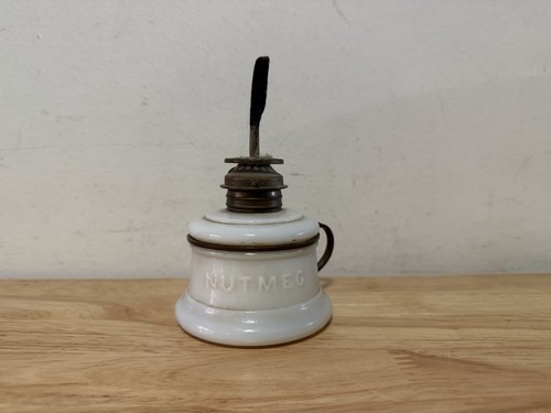 Antique miniature milk glass - milk,