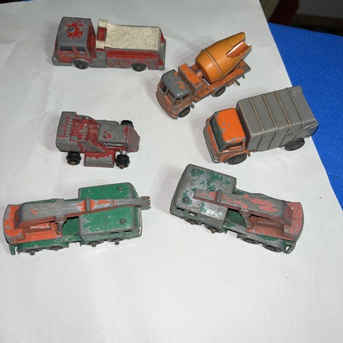 Lesney matchbox excavtr - matchbox, x6