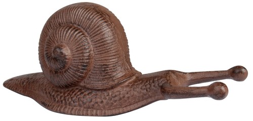 Cast iron snail - cast, boot