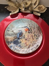 Coalport Limited Edition  Kingfisher At Daw'n "Frosty Mornings" Display Plate