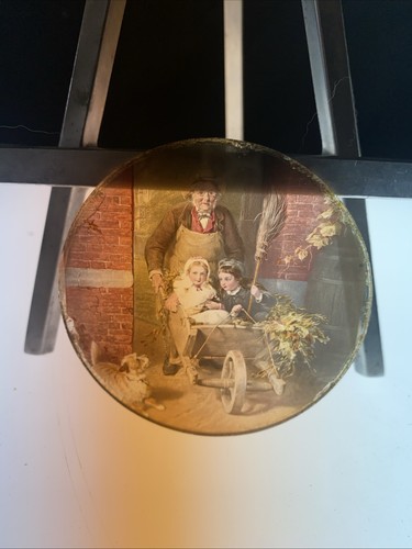 Magic lantern victorian glass - magic,