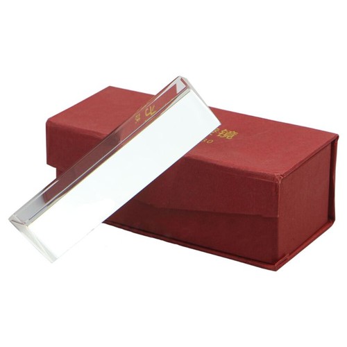 Optical prism glass triangular - prism,