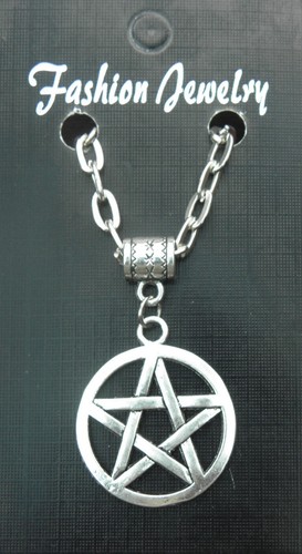 Wicca star pentagram - wicca, pendant