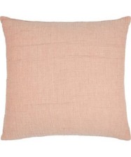 Habitat Pink Crinkle Stonewashed Cotton Cushion Scatter Square Sofa Bed 45X 45cm