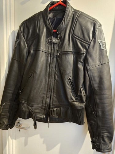Wolf motorbike leather jacket - wolf,