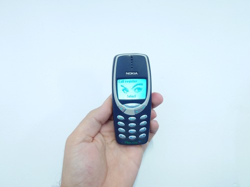 Blue led mod nokia - led, 3310