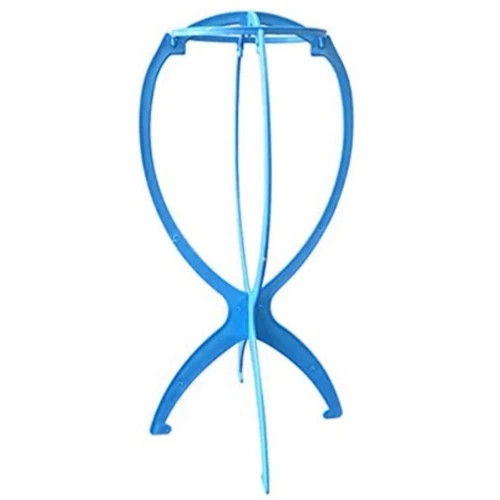 Black wig display stand - black,