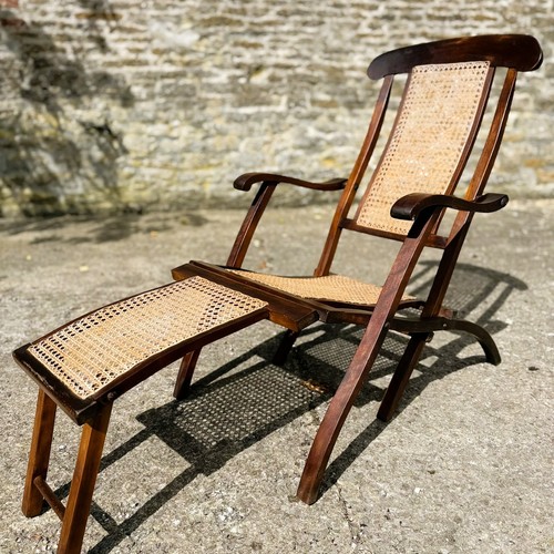 Antique 1920s teak steamer - teak,