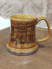 Vintage Coaching Taverns 1828 Royal Tudor Ware Tankard 