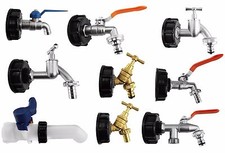 4'' IBC S100x6 Coarse Thread Cap – Portable Water Tank Outlet + Tap Choices