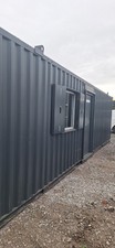 Site welfare cabin office 32ft x 10ft Anti-Vandal portable unit