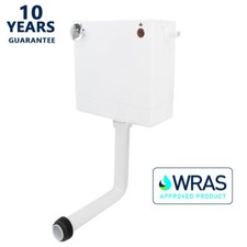 BTW Toilet Concealed Cistern with Compact Dual Flush Top Access Wras Approved