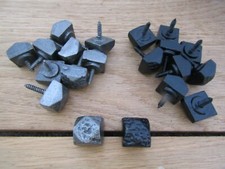 CAST IRON DOOR STUDS NAILS old vintage retro rustic door wood arts crafts studs