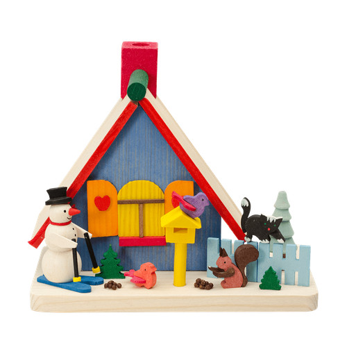 Snowman incense smokehouse - snowman,