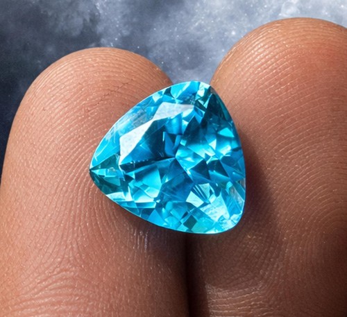 Natural neon blue paraiba - natural,