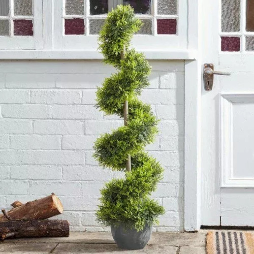 Artificial cypress topiary - cypress,