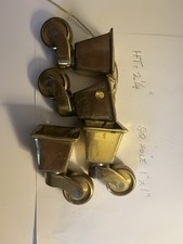Brass Castors Set Of  4