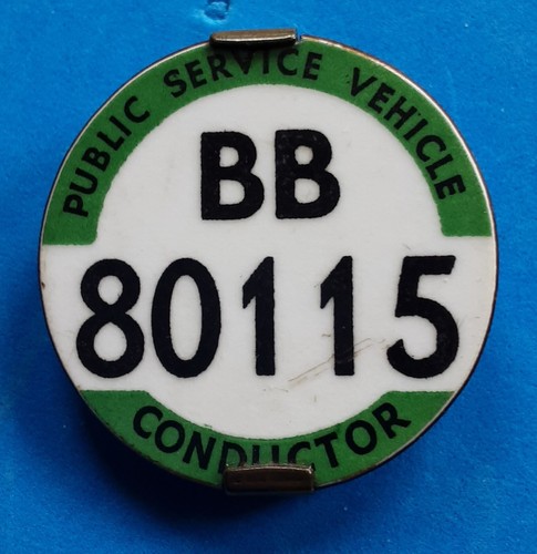 Psv bus conductors badge pcv - psv,