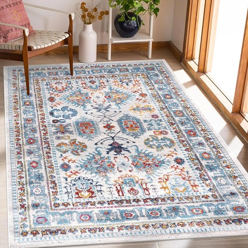 Traditional vintage rug - traditional,