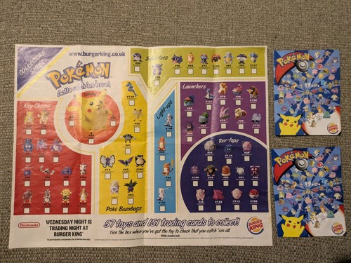 Vintage pokemon burger king - vintage, x