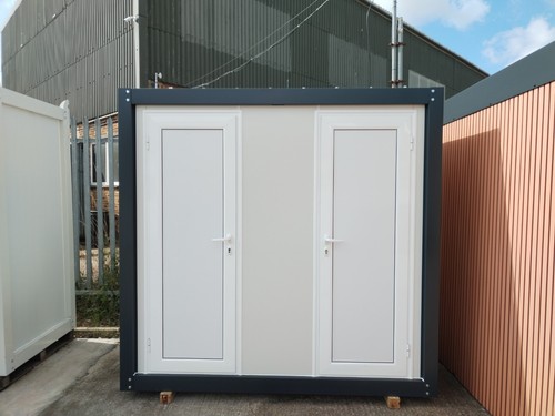 Toilet block welfare unit - block|,