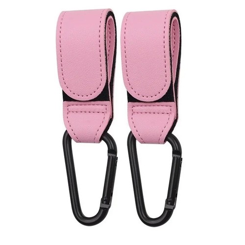 Leather buggy clips - leather,