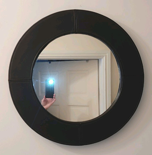 Large round wall mirror - round,