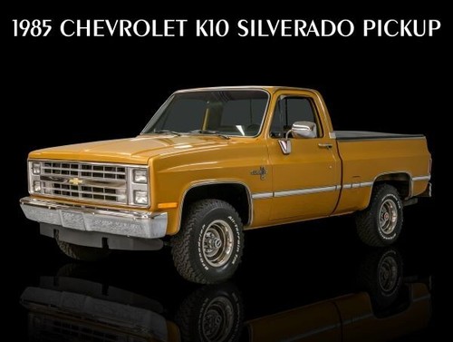 1985 chevrolet k10 - 1985,