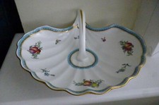 Spode Trapnell Sprays Handled Lemon,Sweet Nut Dish Scalloped Shell Shape -VGC