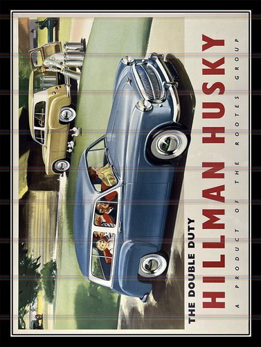Hillman husky retro - retro, vintage